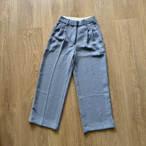 Aritzia Wilfred Effortless Cropped Pant in Ardoise 00 Regular